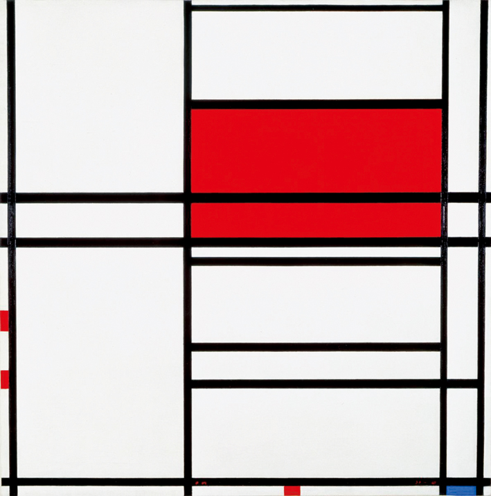  皮特·蒙德里安 Piet Mondrian ——色彩构成3